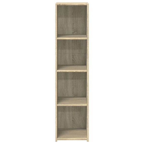 vidaXL Skř&iacute;ň highboard dub sonoma 30 x 41 x 124 cm kompozitn&iacute; dřevo