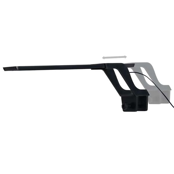 vidaXL LED světlo do akv&aacute;ria se svorkami 35&ndash;55 cm modr&eacute; a b&iacute;l&eacute;