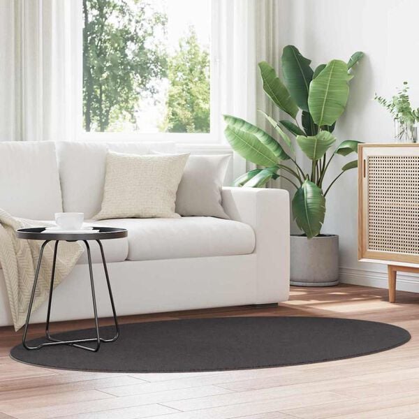 vidaXL Koberec HUARTE Antracit 170 x 120 cm 100% polyester