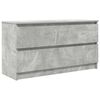 vidaXL TV skř&iacute;ňka betonově &scaron;ed&aacute; 100x35x54 cm kompozitn&iacute; dřevo