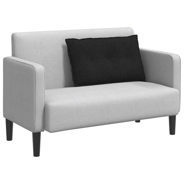 vidaXL Pol&scaron;t&aacute;ř na z&aacute;da Čern&aacute; 80 x 19 x 50 cm textil