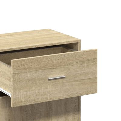 vidaXL Úložná skříňka dub sonoma 56,5 x 39 x 90 cm kompozitní dřevo