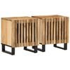 vidaXL Nočn&iacute; stolky 2 ks 40x34x46 cm masivn&iacute; hrub&eacute; mangovn&iacute;kov&eacute; dřevo