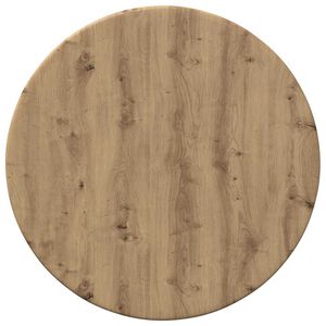vidaXL Deska stolu &Oslash; 30 x 1,5 cm Kulat&yacute; Kompozitn&iacute; dřevo Dub artisan