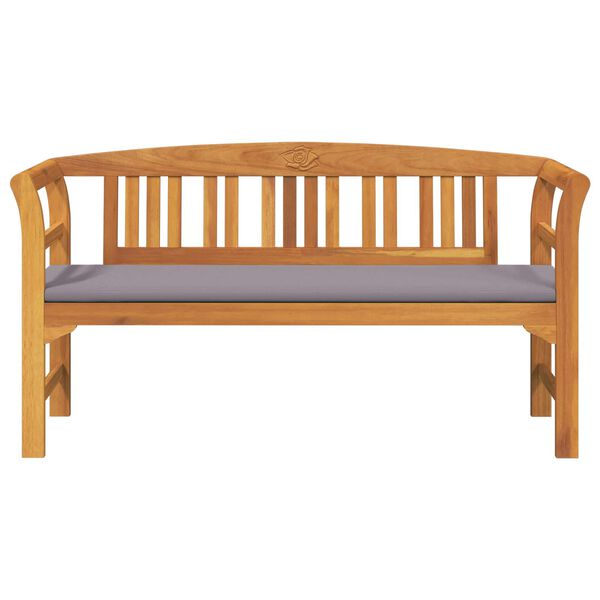 vidaXL Růžov&aacute; lavice Přirozen&aacute; 157 x 46 x 82,5 cm