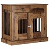vidaXL N&aacute;bytek pro ps&iacute; kotec Star&eacute; dřevo 90 x 47,5 x 80 cm