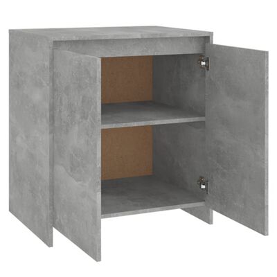 vidaXL Příborník betonově šedý 70x41x75 cm kompozitní dřevo