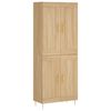 vidaXL Skř&iacute;ň highboard dub sonoma 69,5 x 34 x 180 cm kompozitn&iacute; dřevo
