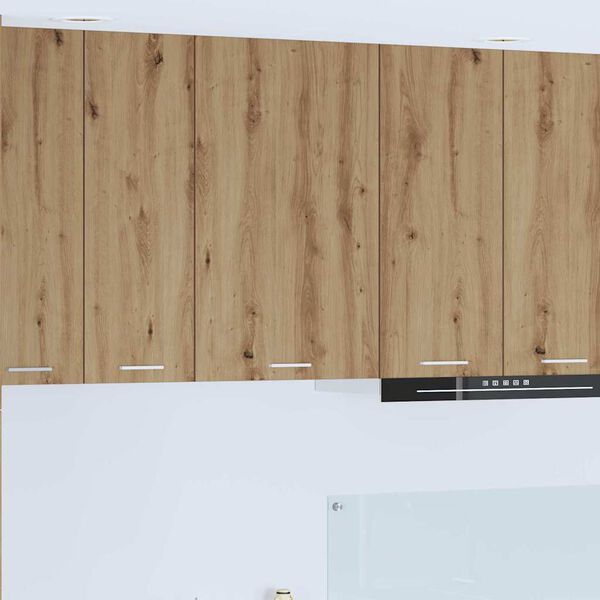 vidaXL Z&aacute;věsn&aacute; skř&iacute;ňka s &uacute;loži&scaron;těm Ťuh&yacute;k dub a b&iacute;l&aacute; 50 x 31 x 80 cm