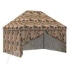 vidaXL Pop-up Alt&aacute;n se 4 Bočn&iacute;mi Stěnami 3 x 4 m Lesn&iacute; maskov&aacute;n&iacute;