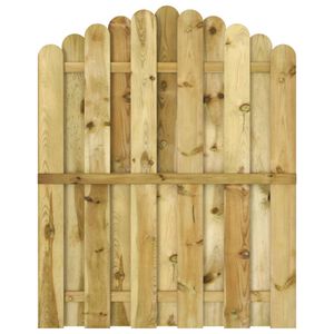 vidaXL Zahradn&iacute; branka impregnovan&aacute; borovice 100 x 125 cm