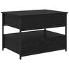 vidaXL Konferenčn&iacute; stolek Čern&yacute; dub 70 x 50 x 54.5 cm kompozitn&iacute; dřevo