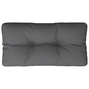 vidaXL Podu&scaron;ka na palety antracitov&aacute; 70 x 40 x 12 cm textil