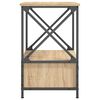 vidaXL Nočn&iacute; stolky 2 ks dub sonoma 50 x 41 x 65 cm kompozitn&iacute; dřevo