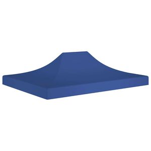 vidaXL Střecha k party stanu 4,5 x 3 m modr&aacute; 270 g/m&sup2;