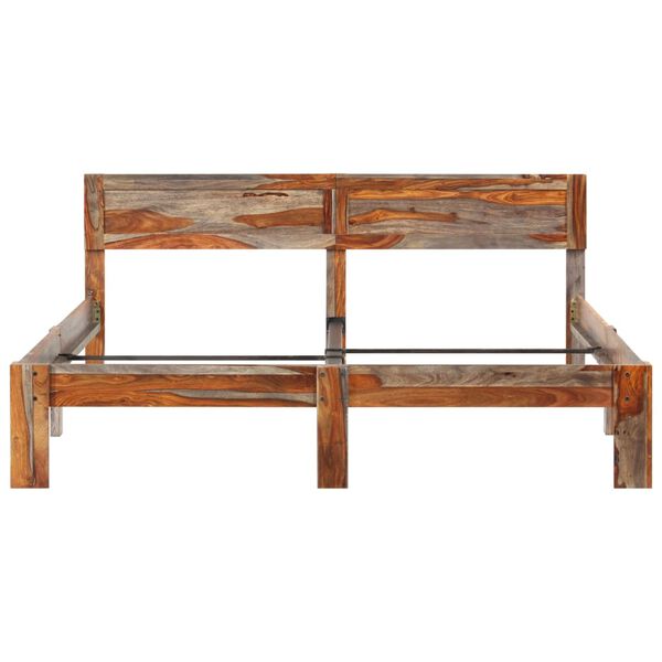 vidaXL R&aacute;m postele bez matrace masivn&iacute; dřevo 140 x 200 cm