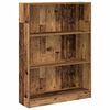 vidaXL Knihovna old wood 80 x 24 x 109 cm kompozitn&iacute; dřevo