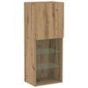 vidaXL Sestava TV skř&iacute;něk 40,5 x 30 x 102 cm Artisanov&yacute; dub