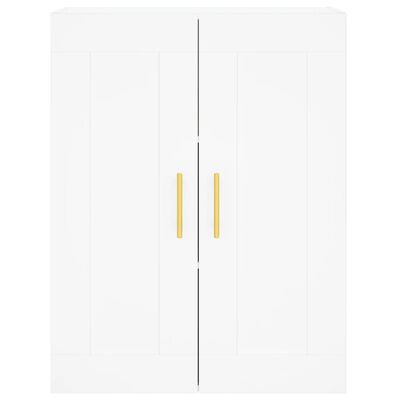vidaXL Nástěnná skříňka bílá 69,5 x 34 x 90 cm kompozitní dřevo