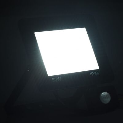 vidaXL LED reflektor se senzorem 50 W studené bílé světlo