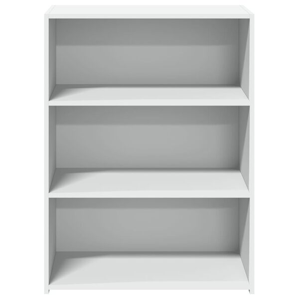 vidaXL Př&iacute;born&iacute;k b&iacute;l&yacute; 70 x 41 x 93 cm kompozitn&iacute; dřevo