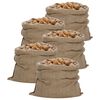 vidaXL Jutov&eacute; pytle 5 ks 100 x 110 cm 100% juta 340 g/m&sup2;