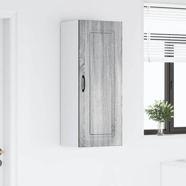 vidaXL Kuchyňsk&aacute; skř&iacute;ň s &uacute;loži&scaron;těm Kalmar &Scaron;ed&aacute; Sonoma 40 x 31 x 100 cm