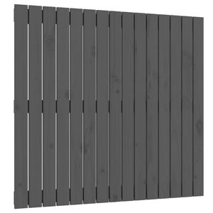 vidaXL N&aacute;stěnn&eacute; čelo postele &scaron;ed&eacute; 95,5x3x90 cm masivn&iacute; borov&eacute; dřevo