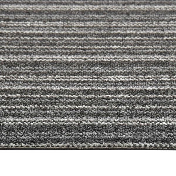 vidaXL Koberec 20 pcs Pruhovan&aacute; antracitov&aacute; 50 x 50 cm