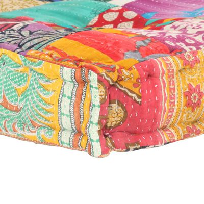 vidaXL Poduška na pohovku z palet vícebarevná textil patchwork