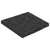 vidaXL Gumov&yacute; granulačn&iacute; zahradn&iacute; pad Čern&yacute; 9 x 9 x 0,6 cm Guma