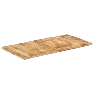 vidaXL Stolní deska 120 x 60 x (2,5–2,7) cm hrubé mangovníkové dřevo