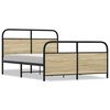 vidaXL R&aacute;m postele bez matrace 120x200 cm dub sonoma kompozitn&iacute; dřevo