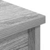 vidaXL Vysok&aacute; deska Grey Sonoma 37,5x35x180 cm Dřevěn&aacute; konstrukce