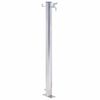 vidaXL Zahradn&iacute; sloupek na vodu 60 cm nerezov&aacute; ocel kulat&yacute;
