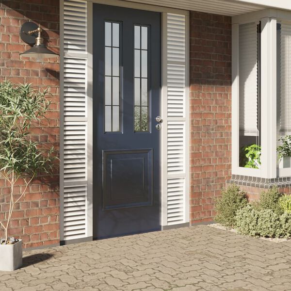 vidaXL Okenn&iacute; f&oacute;lie matn&aacute; pruhovan&yacute; vzor 90 x 500 cm PVC