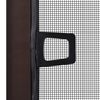 Hnědá okenní síť proti hmyzu 130 x 150 cm