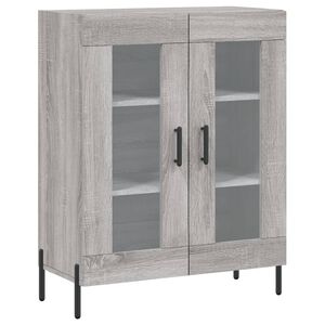 vidaXL Př&iacute;born&iacute;k &scaron;ed&yacute; sonoma 69,5 x 34 x 90 cm kompozitn&iacute; dřevo