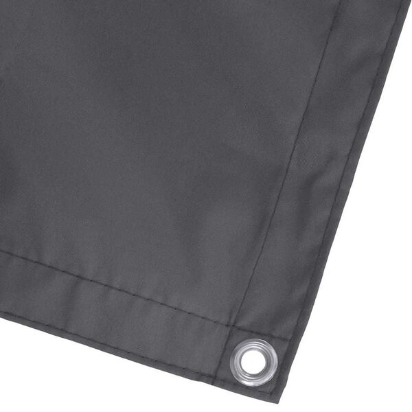 vidaXL Balk&oacute;nov&aacute; z&aacute;stěna antracitov&aacute; 120 x 500 cm oxfordsk&aacute; l&aacute;tka