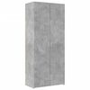 vidaXL Skř&iacute;ň highboard betonově &scaron;ed&aacute; 80x42,5x185 cm kompozitn&iacute; dřevo