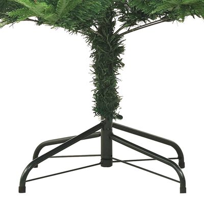 vidaXL Umělý vánoční stromek zelený 180 cm PVC a PE