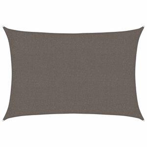 vidaXL Plachta proti slunci 160 g/m&sup2; antracitov&aacute; 2 x 2,5 m HDPE