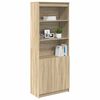 vidaXL Skř&iacute;ň highboard dub sonoma 70 x 35 x 180 cm kompozitn&iacute; dřevo