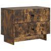 vidaXL Nočn&iacute; skř&iacute;ňka Kouřov&yacute; dub 62 x 34,5 x 47,5 cm Kompozitn&iacute; dřevo