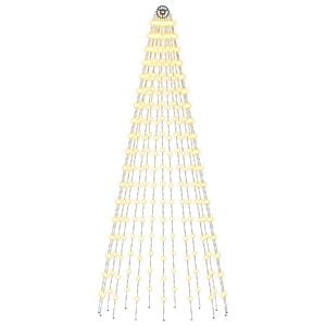 vidaXL V&aacute;nočn&iacute; osvětlen&iacute; ve tvaru stromu se zemn&iacute;mi hroty 270 LED