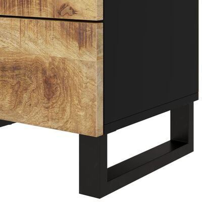 vidaXL Noční stolek 50x33x62 cm masivní mangovník a kompozitní dřevo