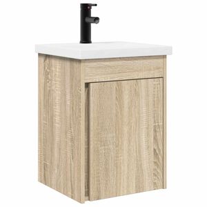 vidaXL Koupelnov&aacute; skř&iacute;ňka s bateri&iacute; Dub sonoma 42 x 40 x 74,5 cm