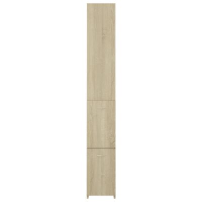 vidaXL Koupelnová skříňka dub sonoma 25x26,5x170 cm kompozitní dřevo