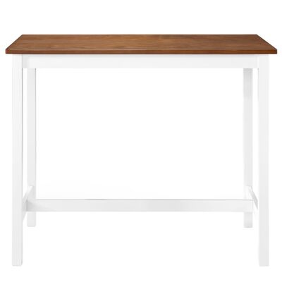 vidaXL Barový stůl masivní dřevo 108 x 60 x 91 cm
