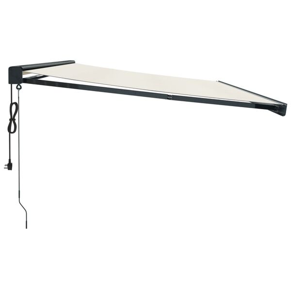 vidaXL Zatahovac&iacute; mark&yacute;za kr&eacute;mov&aacute; 5 x 3 m textil a hlin&iacute;k